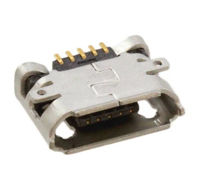 Conector USB Micro B 2.0 - 5 Posiciones - Ángulo Recto - SMD